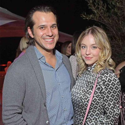 Jonathan Davino and Sydney Sweeney were photographed together.